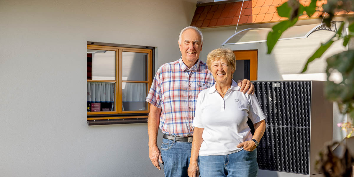 Die Wärmepumpe passt perfekt 
zu unserem Haus und ermöglicht eine optimale Zusammenarbeit zwischen Wintergarten, Fuß-bodenheizung und Heizanlage – der Verbrauch entspricht genau unseren Erwartungen bei maximaler Effizienz.